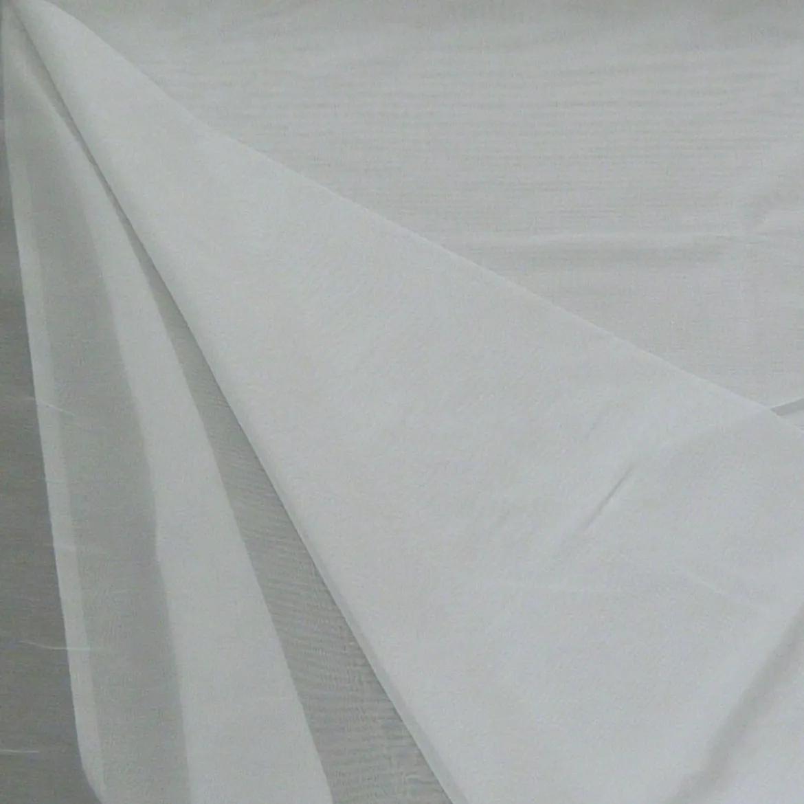 Gardinenstoff Meterware Stores creme mit feiner Struktur mit Bleiband 3,0m Höhe