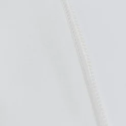 Gardinenstoff Meterware transparent Leinenstruktur Streifen weiß braun beige 300cm