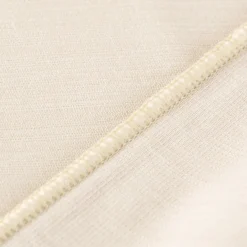 Gardinenstoff mit Bleiband Soft halbtransparent knitterarm creme 300cm