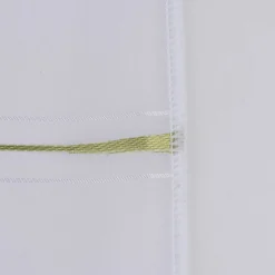 Gardinenstoff Scherli Voile mit Bleiband Längsstreifen weiß grün 280cm Höhe