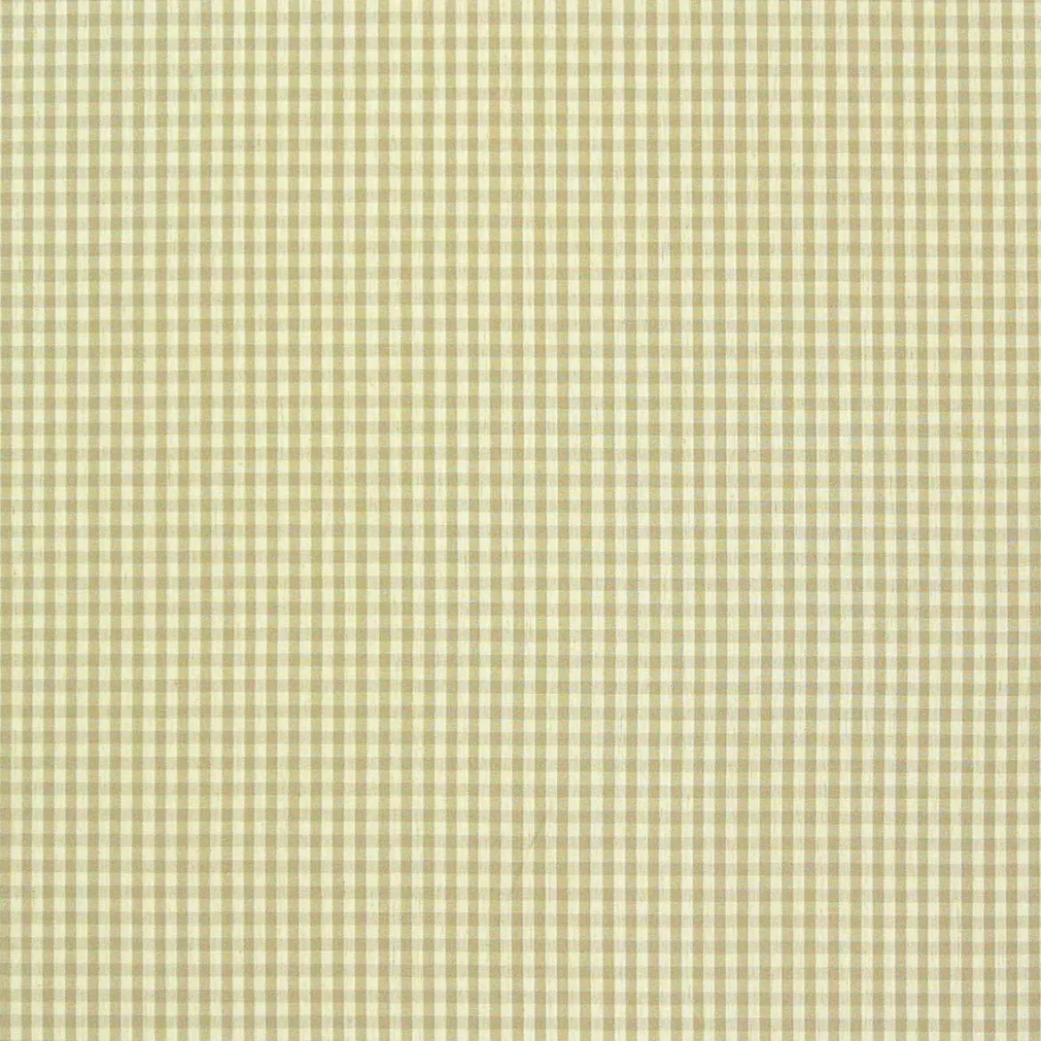 Gardinenstoff Stoff Dekostoff Meterware kariert beige weiß ca. 0,5cm 1,6m Breite