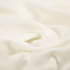 Gardinenstoff Stores Batist uni creme halb-transparent 3m Höhe