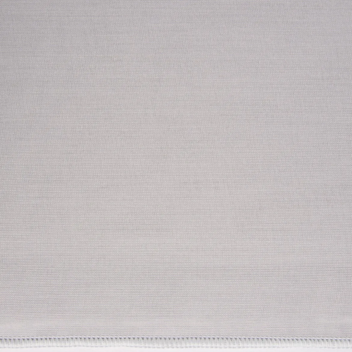 Gardinenstoff Stores Batistoptik transparent grau mit Bleiband 300cm hoch