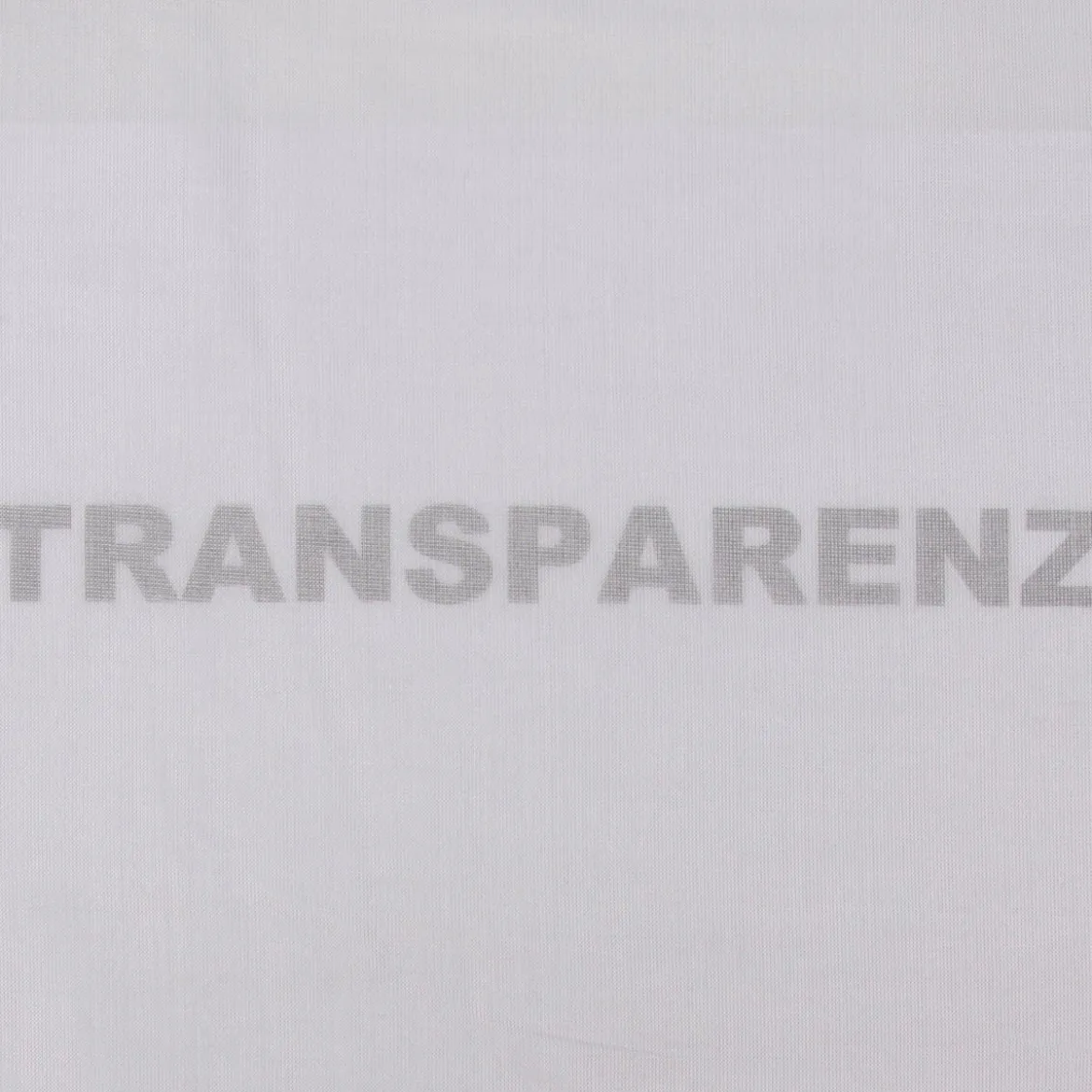 Gardinenstoff Stores Batistoptik transparent grau mit Bleiband 300cm hoch