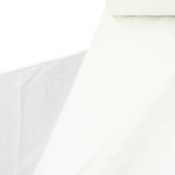 Gardinenstoff Stores creme grobe Leinenoptik mit Bleiband 180cm hoch
