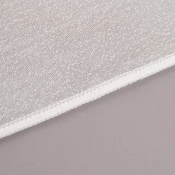 Gardinenstoff Stores feine Bouclé-Struktur mit Bleiband creme 2,60m Höhe