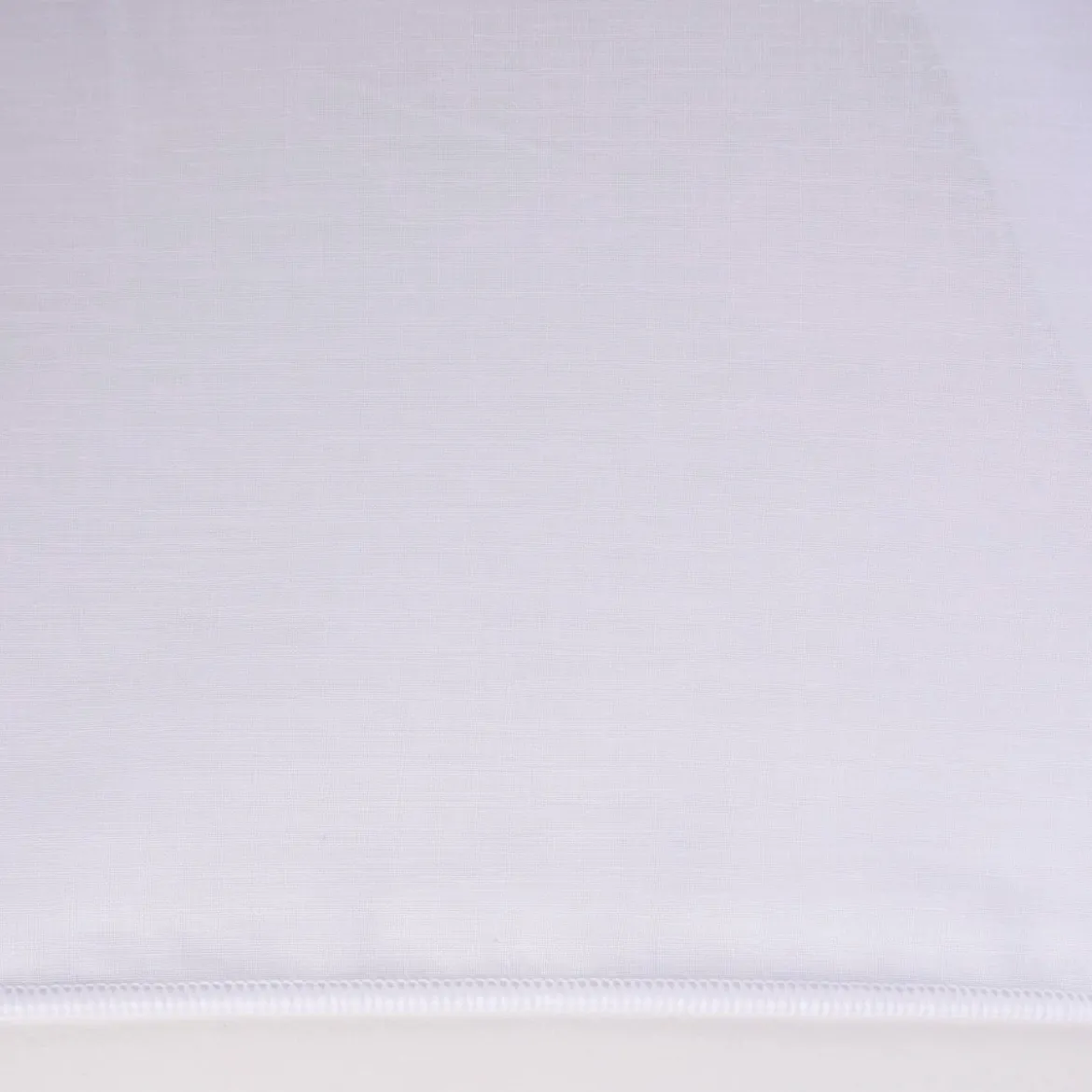 Gardinenstoff Stores Leinenstruktur Pure Air Technology luftreinigende Ausrüstung transparent weiß mit Bleiband 300cm hoch