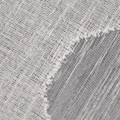 Gardinenstoff Stores Scherli Inbetween abstrakt mit Bleiband weiß 300cm Höhe