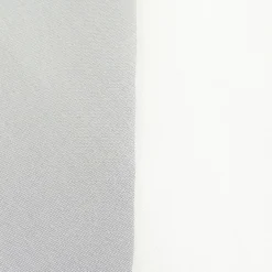 Gardinenstoff Stores Voile mit Bleiband Meterware einfarbig creme transparent 3,0m Höhe