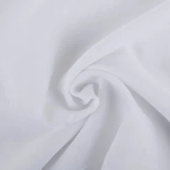 Gardinenstoff Stores Voile Scherli wollweiß mit Bleiband 280cm hoch