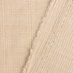Gardinenstoff Universalstoff Dekostoff Strukturstoff einfarbig sand 1,48m Breite