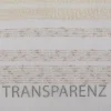 Gardinenstoff Voile Bouclé-Streifen wollweiß natur 160cm Breite