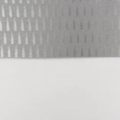 Gardinenstoff Voile transparent Tivoli Streifen weiß grau 152cm Breite