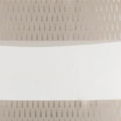 Gardinenstoff Voile transparent Tivoli Streifen weiß beige 152cm Breite