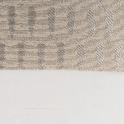 Gardinenstoff Voile transparent Tivoli Streifen weiß beige 152cm Breite