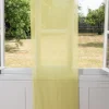 Gardine Paneele Schiebevorhang Meterware KOS grün halbtransparent 60cm Breite