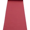 Gardine Paneele Schiebevorhang Meterware KOS rot 60cm Breite