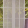 Gardine Paneele Schiebevorhang Meterware KOS taupe halbtransparent 60cm Breite
