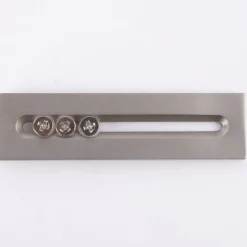 Gefora Deckenträger Universal 11cm Langloch 8,5 cm Nickel matt