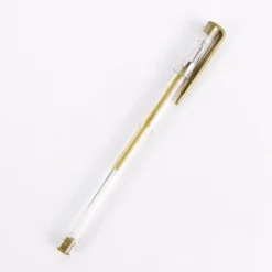Gelschreiber Strichstärke 0,8mm goldfarbig