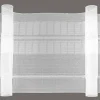 Gerster Faltenband Gardinenband 1er Falte volltransparent mit Zugverhältnis 1:2 in 90mm breit