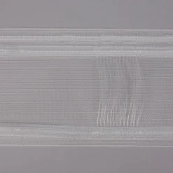 Gerster Gardinenband Wellenband mit Steg Schlaufenband volltransparent mit Zugverhältnis 1:1,25 in 100mm breit