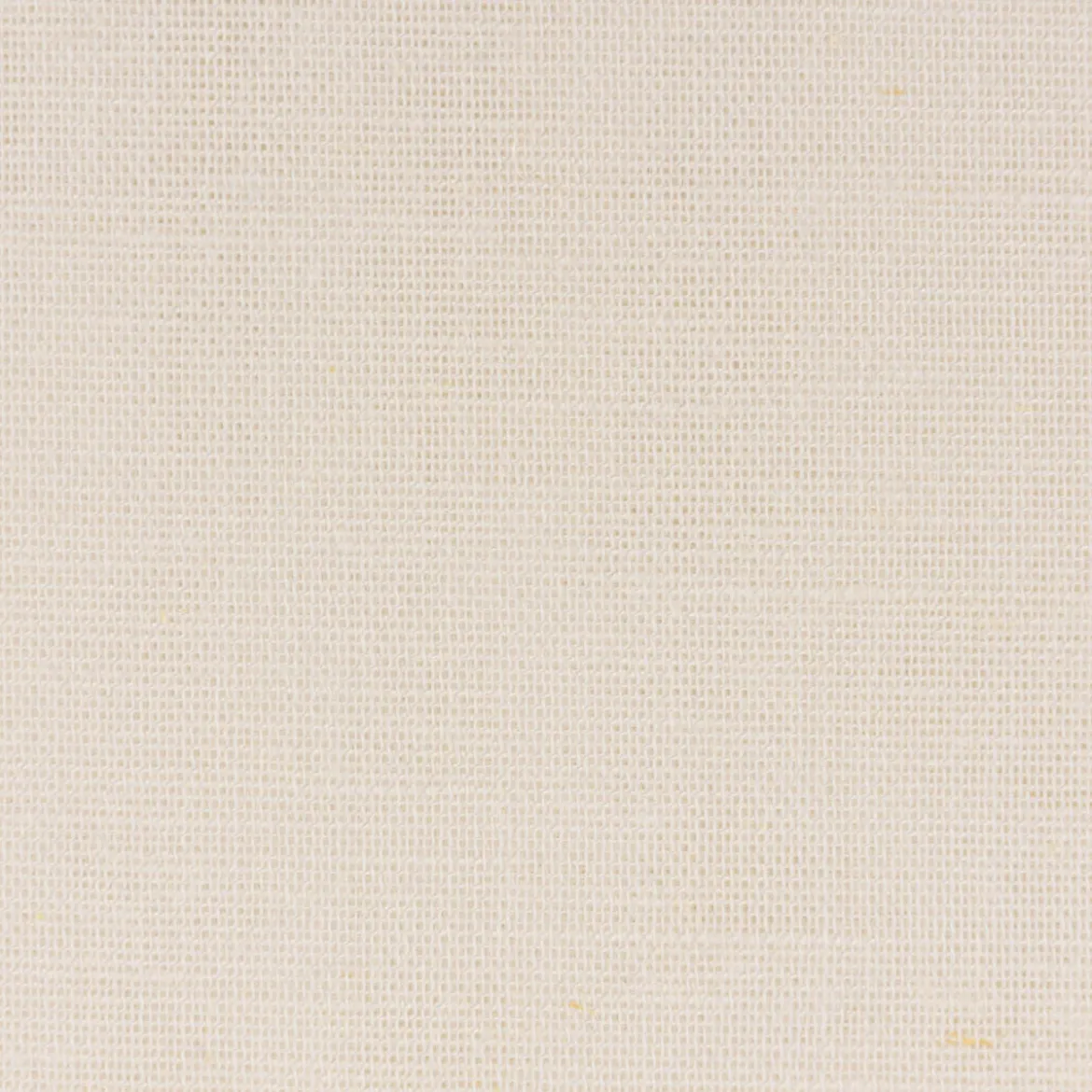 Gerster Leinen Gardinenstoff Meterware EASY LINEN halbtransparent uni ecru 2,95m Höhe