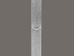 Gerster Raffrolloband zum Nähen transparent 18mm breit
