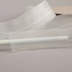 Gerster Stangeneinschubband 42mm transparent für Vitragenstange oder Stabilisierungsstab