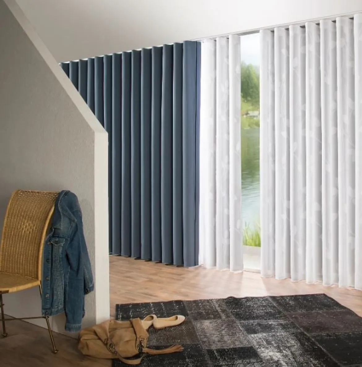 Gerster Wave-System Newave Wellenband mit Drehgleiterkordel und Steckhaken 6cm Wellenabstand 6mm Lauf Komplett-Set 1:2,5