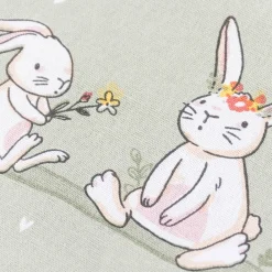 Geschenkbeutel aus Baumwolle Hase verschiedene Motive 21x30cm