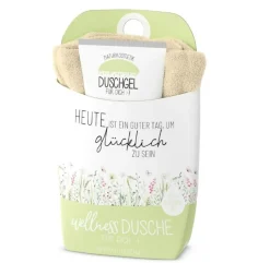 Geschenkset Wellnessdusche Wiese von La Vida