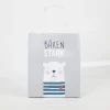 Geschenktüte Bärenstark Eisbär 20x24x9cm von La Vida