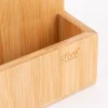 Geschirrspülset Spülmittelspender Bürste Schwamm Bambus natur 13x12,5x18cm