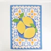 Geschirrtücher Zitronen 3er Set aus Baumwolle 50x70 cm französisches Dessin