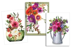 Geschirrtuch Anemone aus Baumwolle 50x70cm im 3er Set