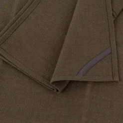 Geschirrtuch 2er Set Leinen mit BW-Anteil einfarbig khaki 40x70cm von SCHÖNER LEBEN.
