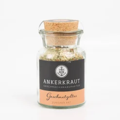 Geschnetzeltes nach Züricher Art Gewürzmischung im Glas 100g mit Korkdeckel von Ankerkraut