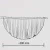 Girlande Fransenbogen klein hellrosa Länge: 300cm