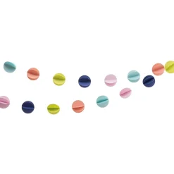 Girlande Papierbälle bunt 1,5m von Rico Design