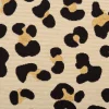 Gobelin Premium Dekostoff Animal Leopard Hide Leo beige schwarz 1,4m Breite