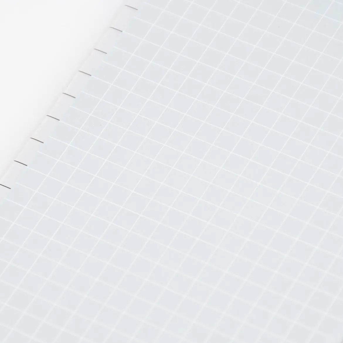 Grafik Werkstatt Notizen Magnetblock kariert weiß mint 10x21cm