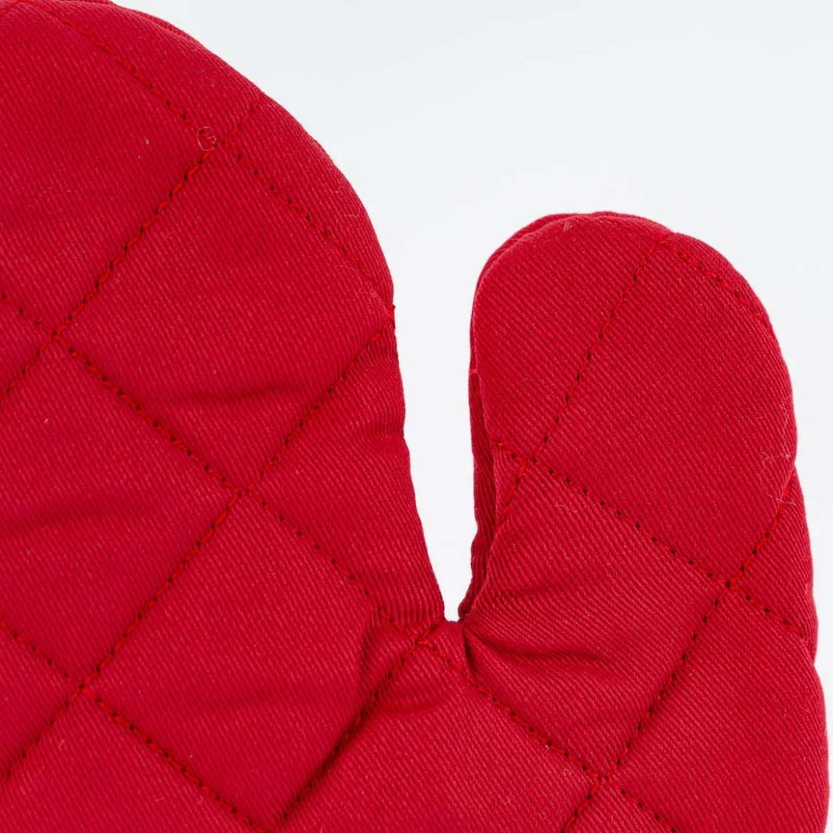 Grafik Werkstatt Ofenhandschuh Weihnachten Frohes Fest Punkte Stern rot 30x18cm