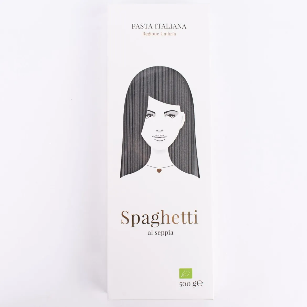 Greenomic Delikatessen Good Hair Day Pasta Bio Spaghetti al seppia 500g