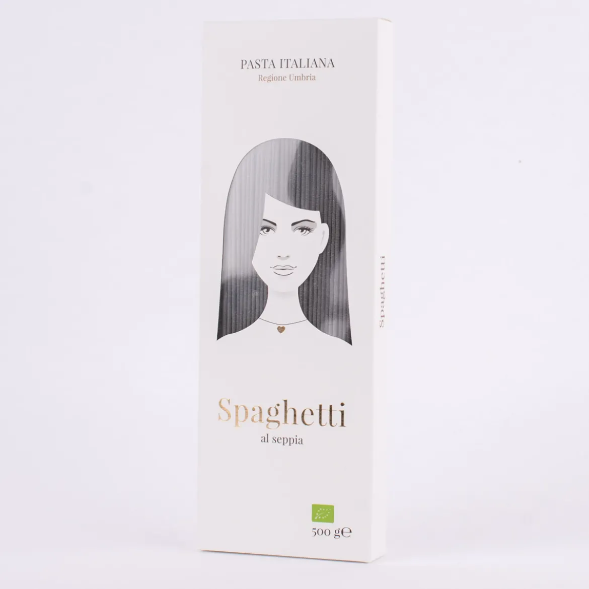 Greenomic Delikatessen Good Hair Day Pasta Bio Spaghetti al seppia 500g