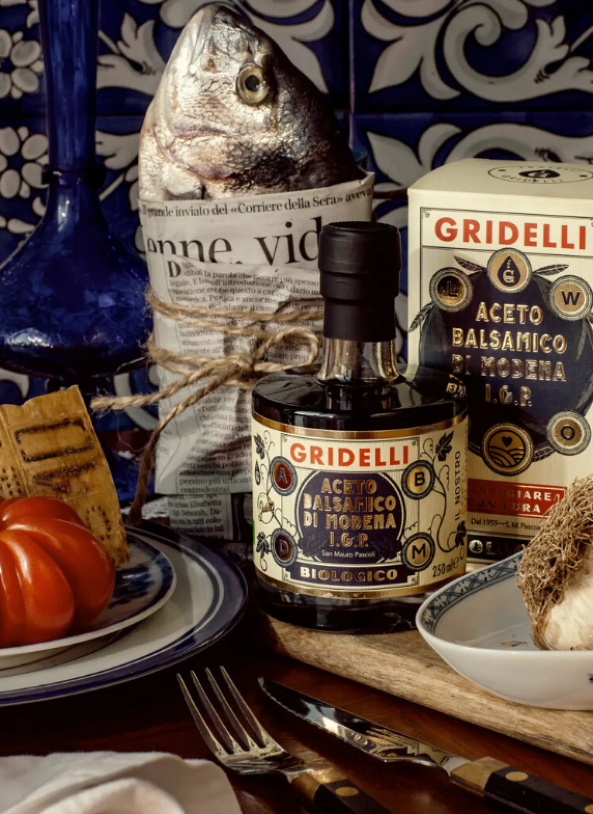 GRIDELLI Bio Aceto Balsamico di Modena I.G.P. Nero Biologico 250ml