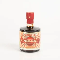 GRIDELLI Bio Balsamico Granatapfel Condimento Melograno All Aceto Balsamico di Modena I.G.P. Biologico 250ml