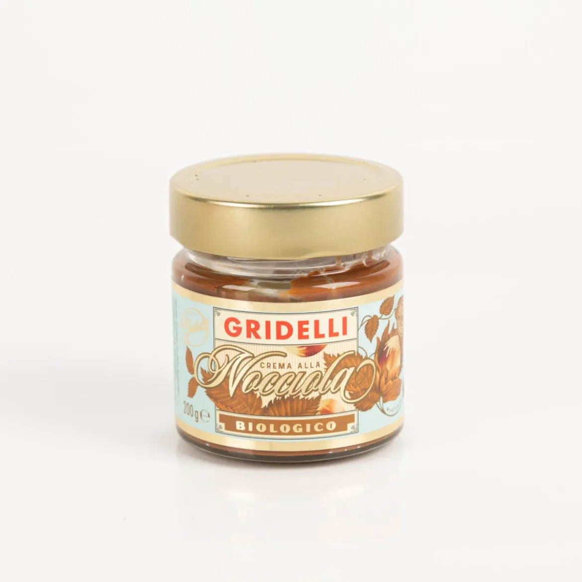 GRIDELLI Bio Haselnusscreme Crema alla Nocciola Biologico 200gr