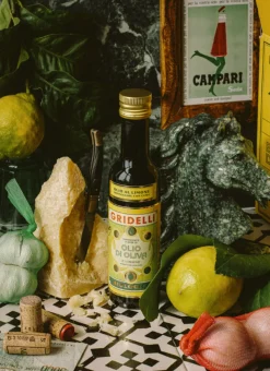 GRIDELLI Bio Olivenöl mit Zitrone Condimento a Base di Olio Di Oliva E Limone Biologico 250ml