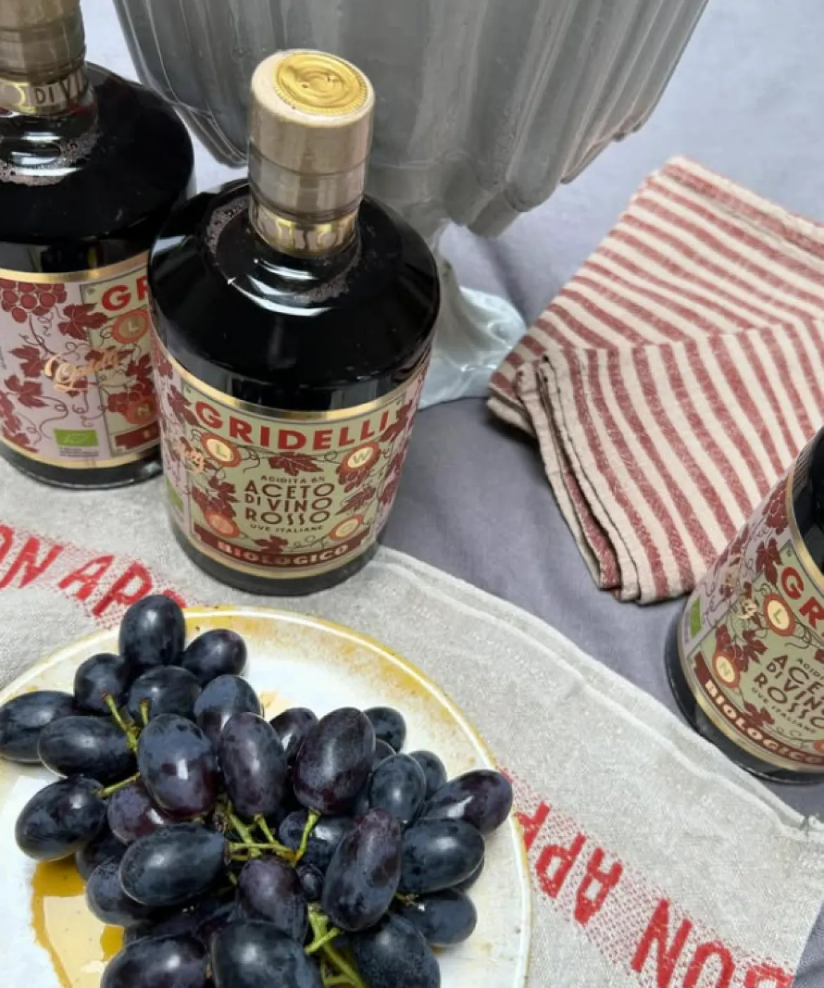 GRIDELLI Bio Rotweinessig Aceto di Vino Rosso Biologico 500ml